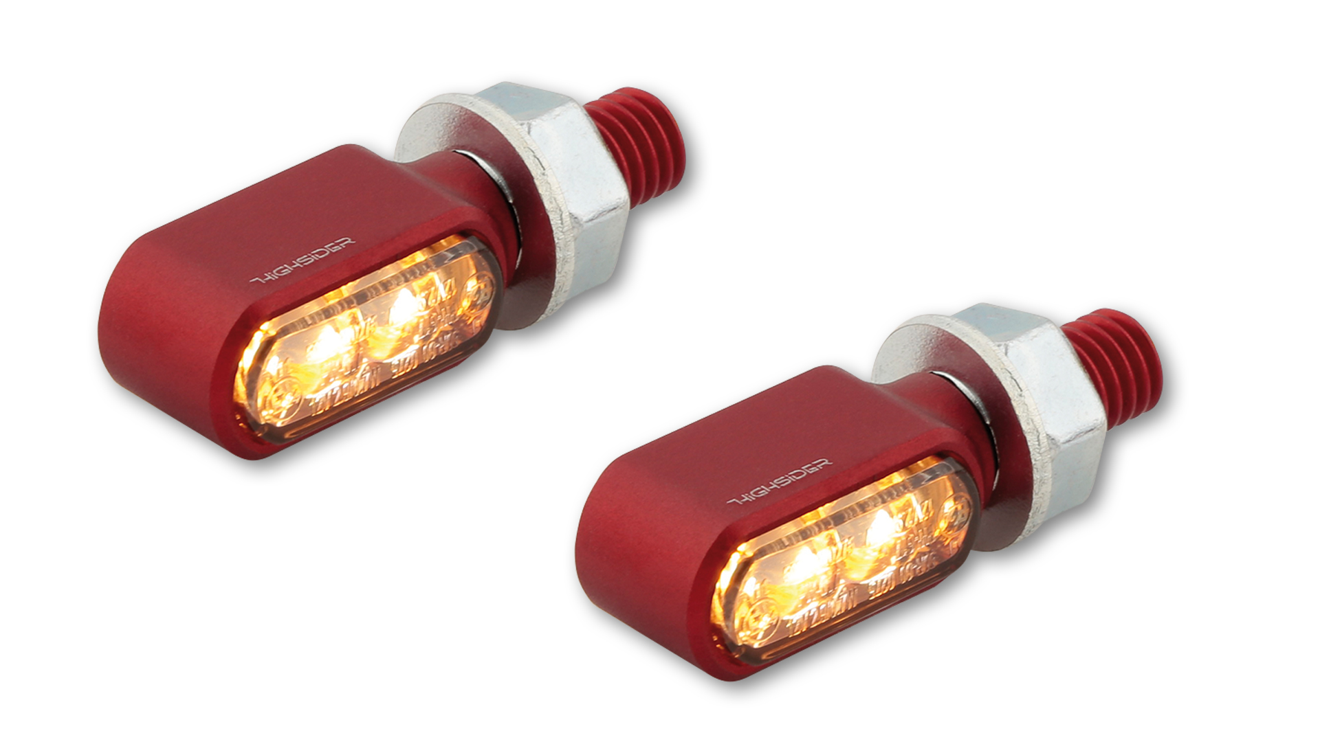 LED Blinker/Positionslicht LITTLE BRONX, getöntes Glas, E-geprüft, Paar, in verschiedenen Farben erhältlich.&ltbr&gt