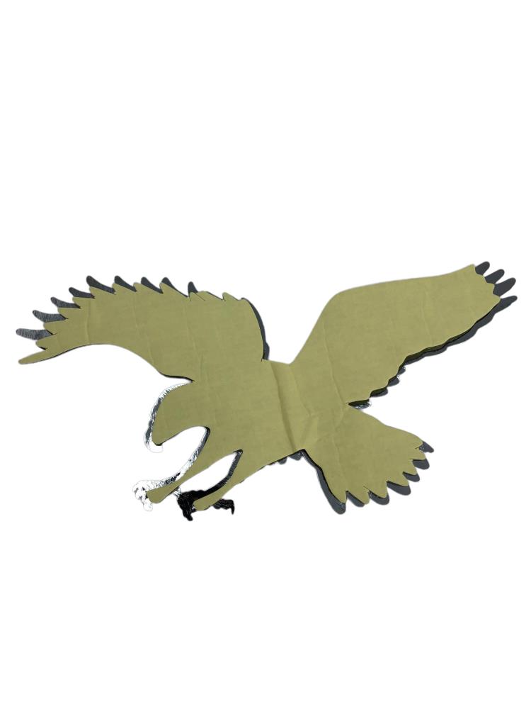 Highway Hawk Emblem "Adler" in Chrom 23cm breit zum Aufkleben