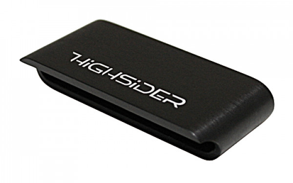 Highway Hawk HIGHSIDER STRIPE Alugehäuse schwarz für LED Rücklicht oder Blinker der Highsider-Serie (1 Stück)