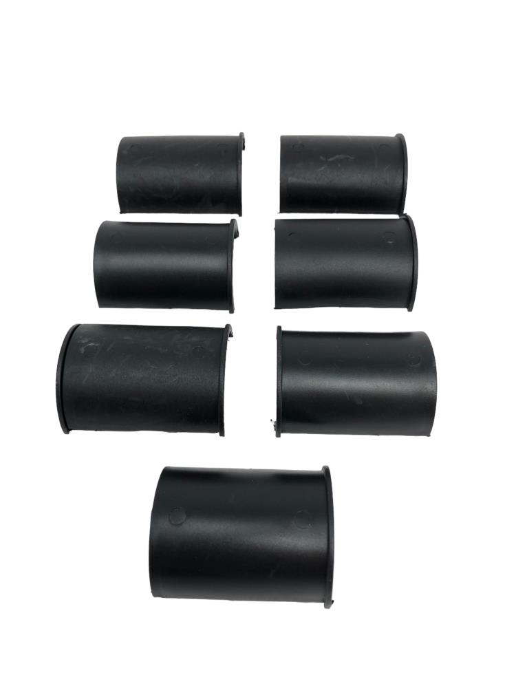 Highway Hawk Alu-Scheinwerferhalterungen schwarz für 35 - 41 mm Gabeldurchmesser (2 Stück)