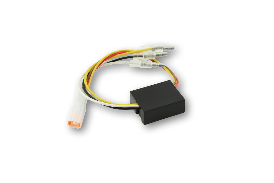 HIGHSIDER Ersatz-Elektronikbox 2 für LED Blinker-Positionsleuchte BLAZE, mit JST-Stecker weiß, Stück