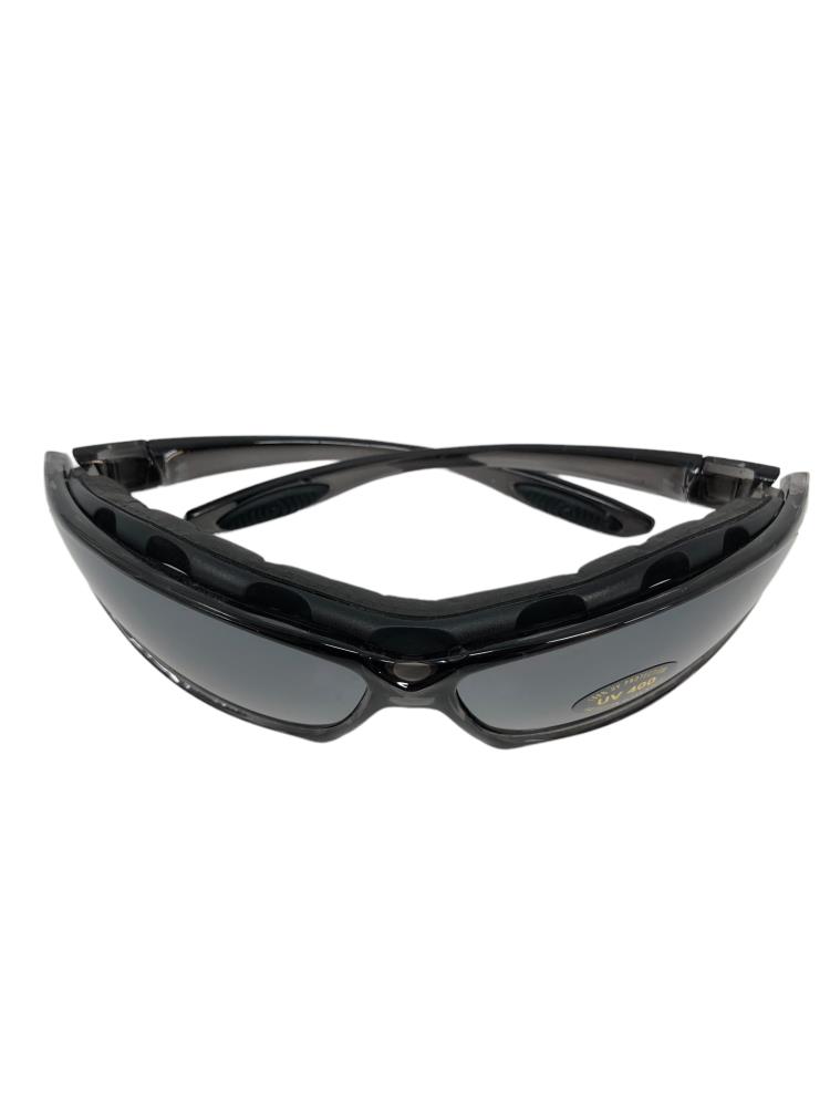Highway Hawk Motorrad Brille/ Sonnenbrille "schwarz"