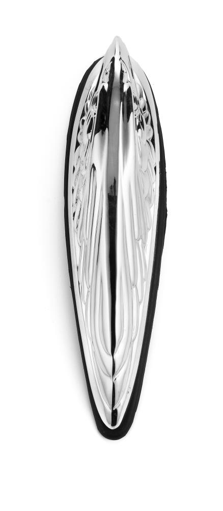 Highway Hawk Motorrad Ornament/ Figur "Adlerkopf" 17 cm lang in Chrom