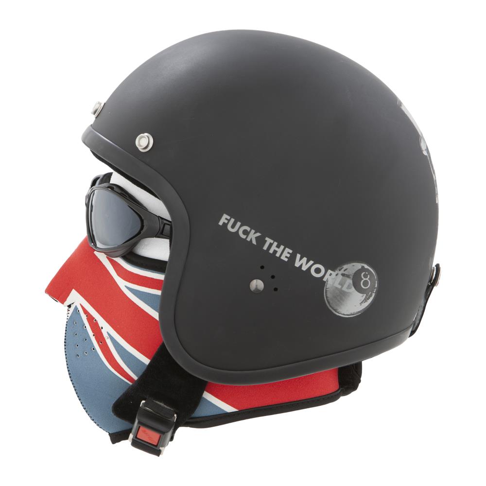 Highway Hawk Motorrad Biker Maske"English Style"