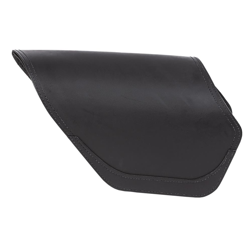 Ledrie Satteltasche für "links" 1 Stück aus Leder schwarz mit Schnappverschluss B =39cm T= 14cm H= 24cm 8 Liter (1 Stück)