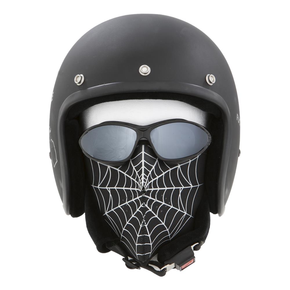 Highway Hawk Motorrad Biker Maske"Spider"