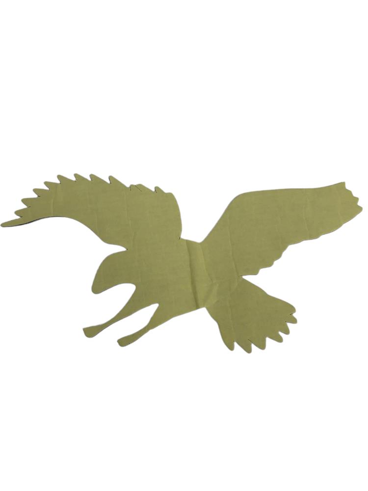 Highway Hawk Emblem "Adler" in Chrom 23cm breit zum Aufkleben