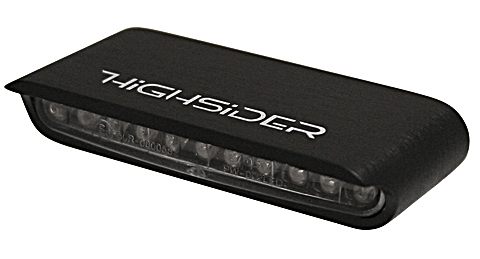HIGHSIDER STRIPE LED Blinker, mit Universal Alu-Gehäuse, E-geprüft, Set.