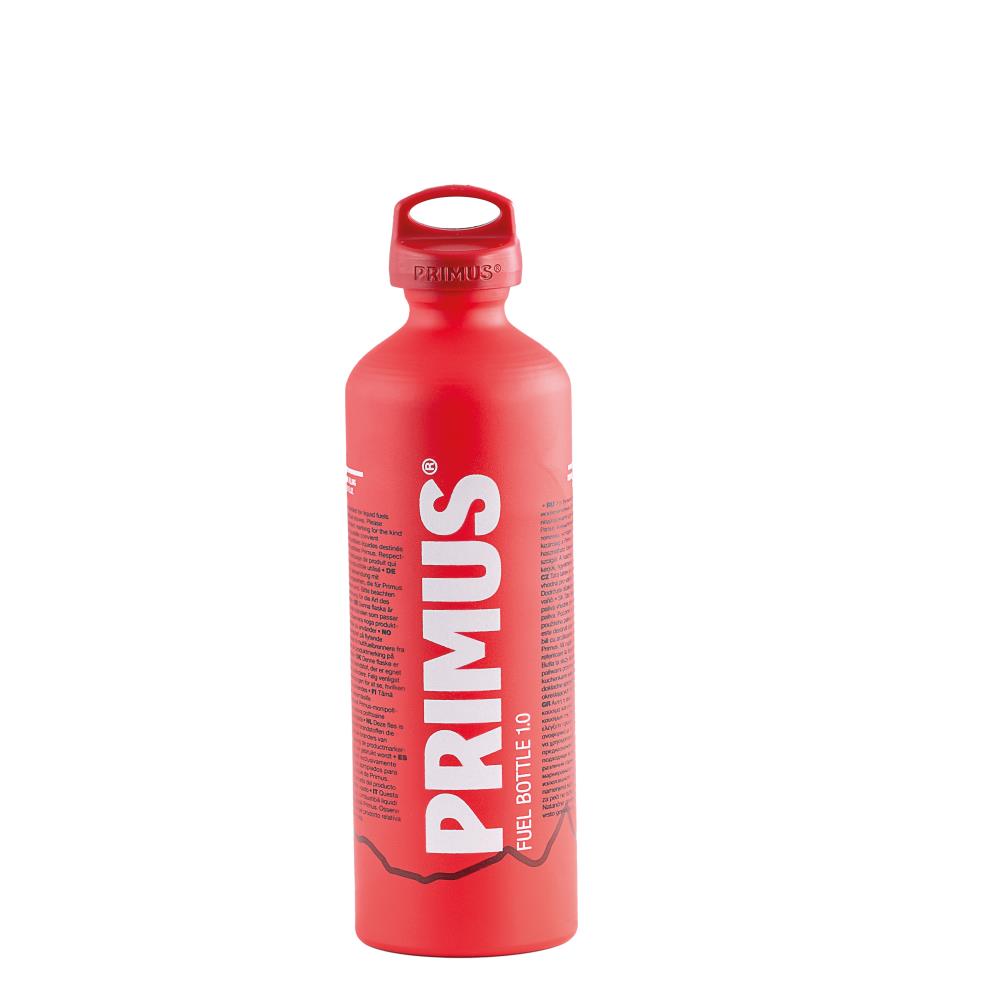 Ledrie Kraftstofflasche rot 1 Liter - Durchmesser= 8cm - Passend für Flaschenhalter HLH2-1010 (1 Stück)