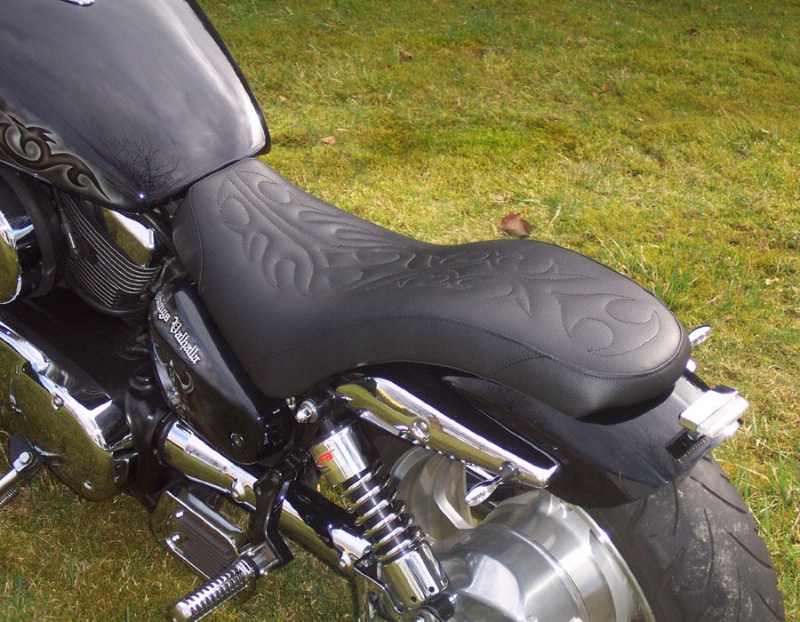 Motorradsitzbank Sitzbank Hard Rider für Kawasaki VN 1500 Mean Streak - VN 1600 Mean Streak - Suzuki VZ 1600 Marauder