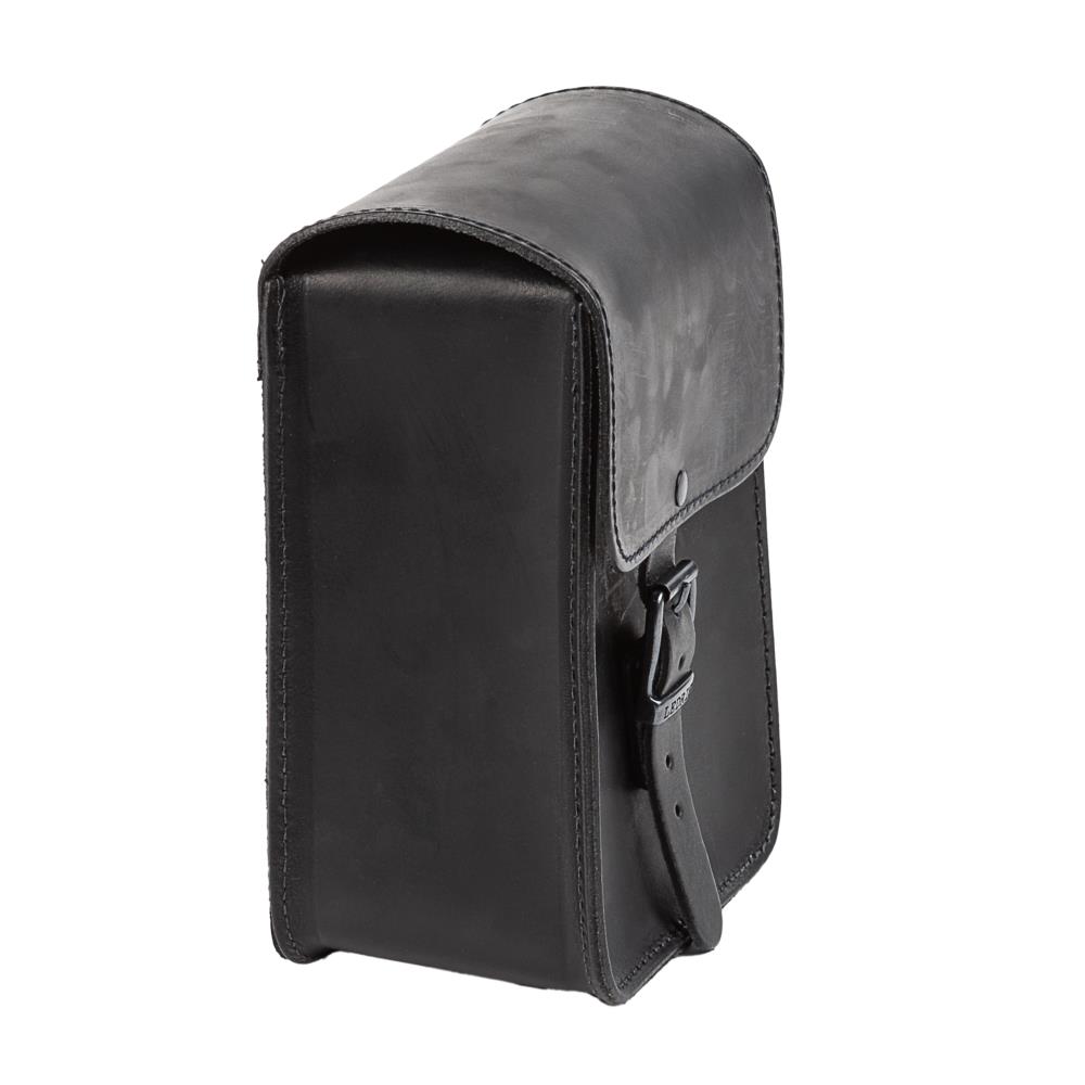 Ledrie Sissybar Tasche aus Leder schwarz mit Schnalle B = 17cm T = 10cm H = 22cm 3,5 Liter (1 Stück)