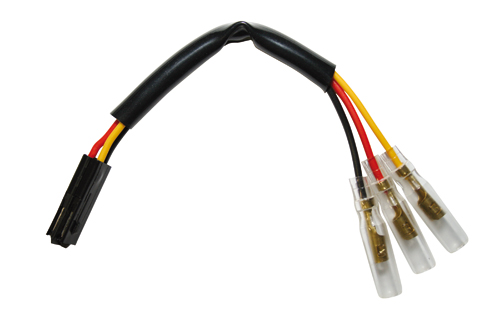 Rücklicht-Adapterkabel TYP 6 für div. Honda Modelle. 3 Kabel mit Rundsteckhülsen.