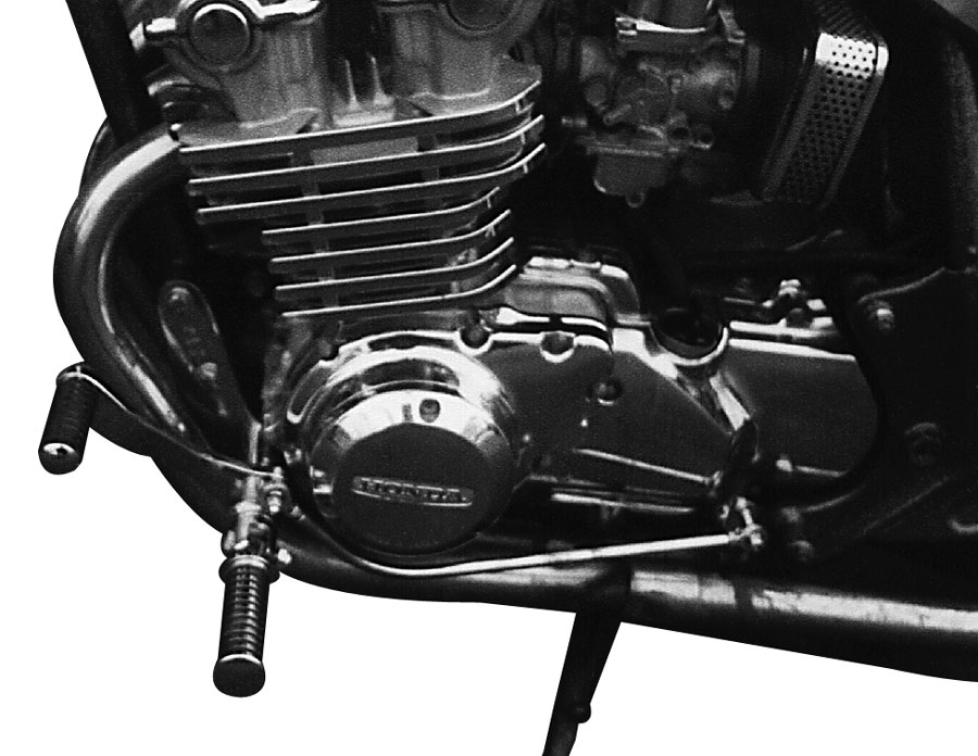 Fußrastenanlage 35 cm vorverlegt für Honda CB 750 C TÜV