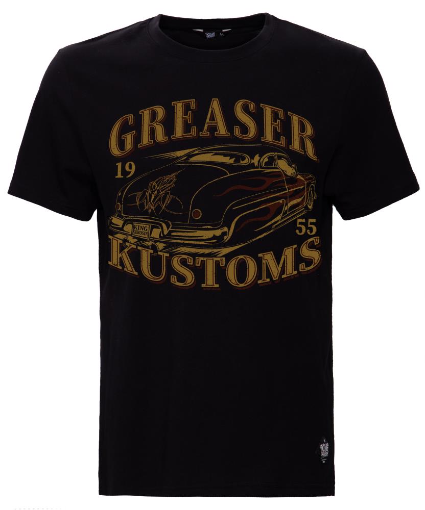 Herren T-Shirt "Greaser" King Kerosin