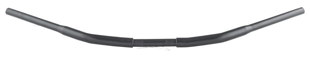 Highway Hawk Lenker "Fat Flyer" 1000 mm breit für "1" (25,4 mm) Klemmung mit 3 Loch Bohrung schwarz matt TÜV