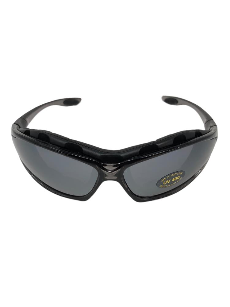 Highway Hawk Motorrad Brille/ Sonnenbrille "schwarz"
