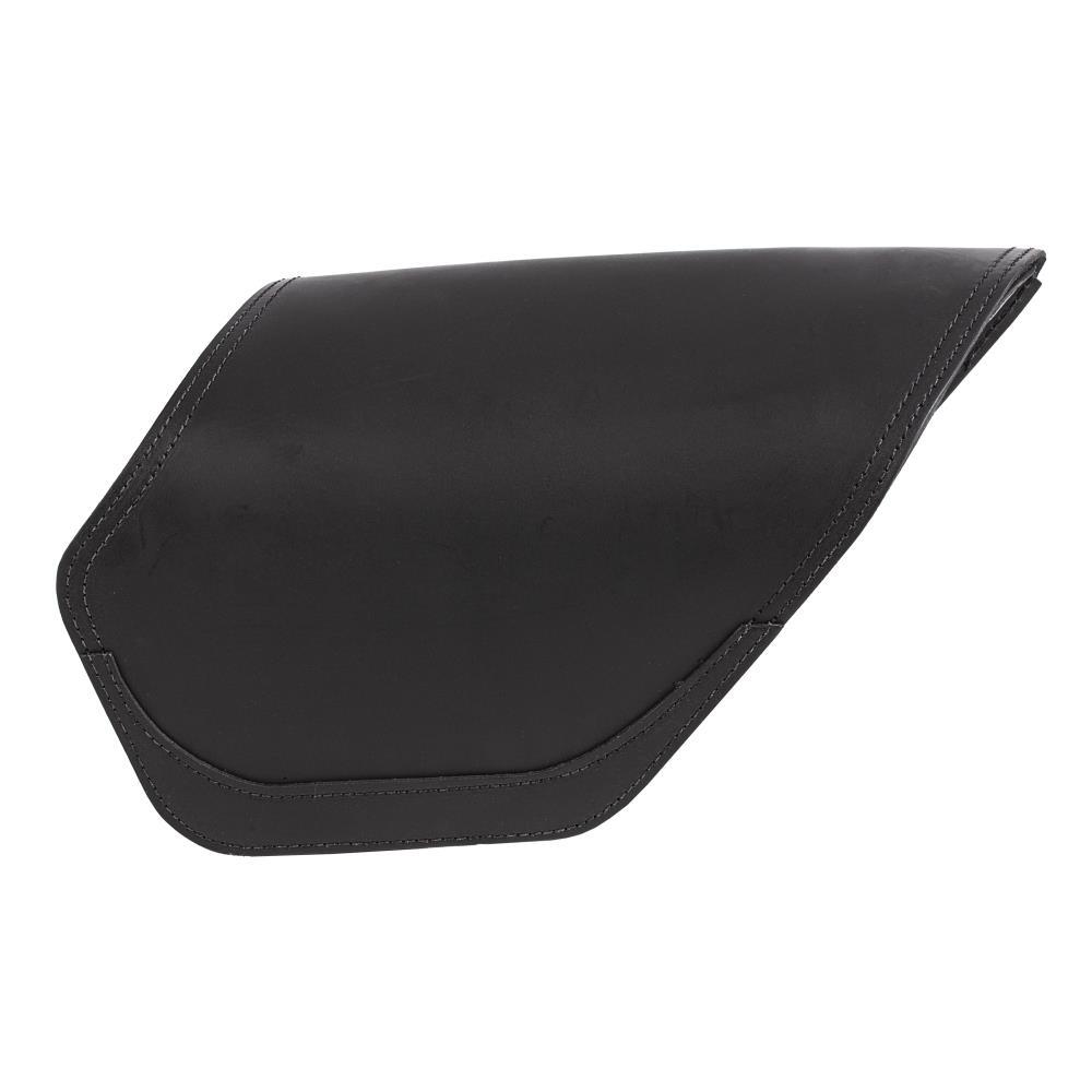 Ledrie Satteltasche für "rechts" 1 Stück aus Leder schwarz mit Schnappverschluss B =39cm T= 14cm H= 24cm 8 Liter (1 Stück)