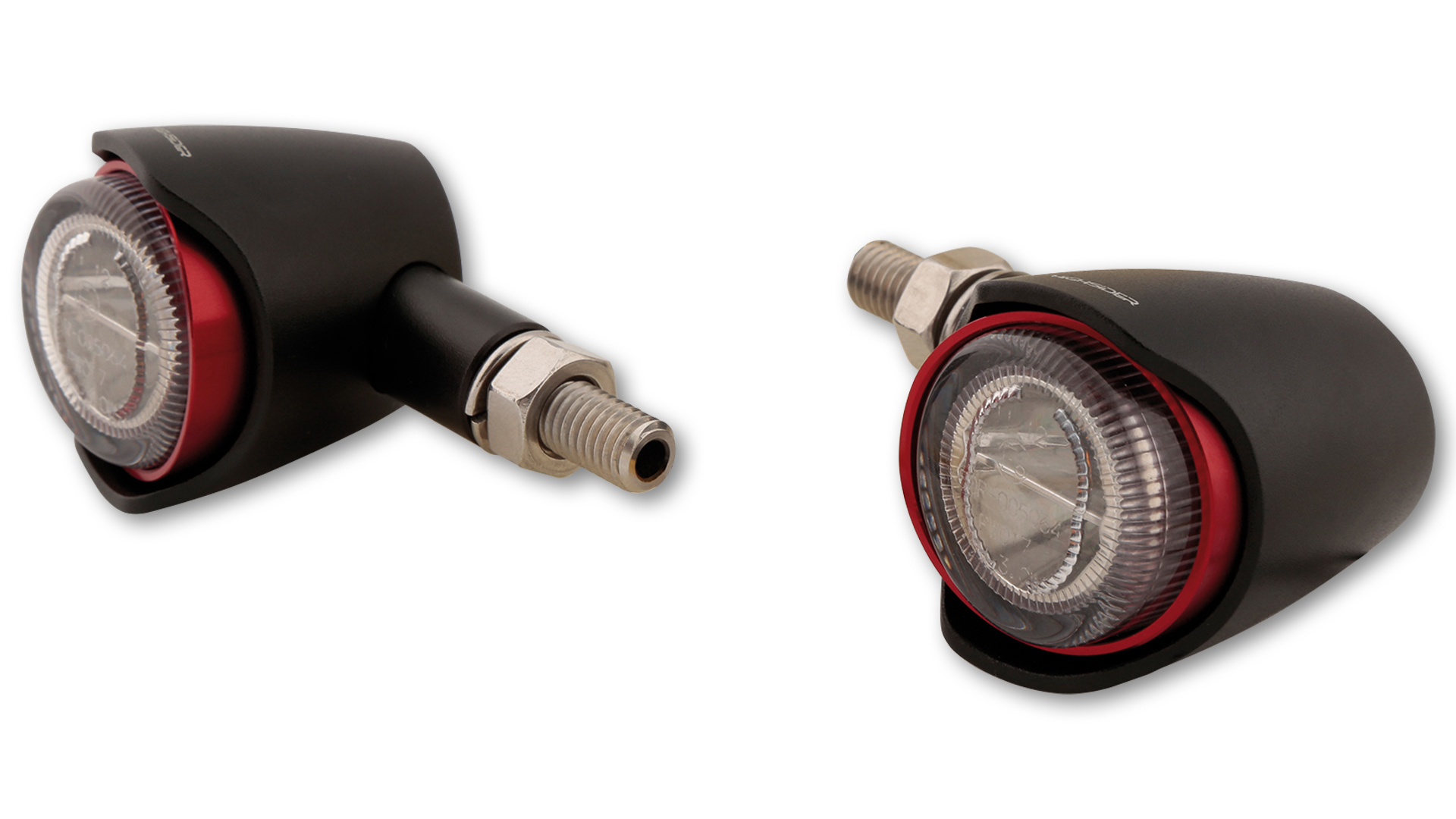 HIGHSIDER AKRON-X LED Rück-, Bremslicht, Blinker, getöntes Glas, in verschiedenen Farben erhältlich, E-geprüft, Paar.