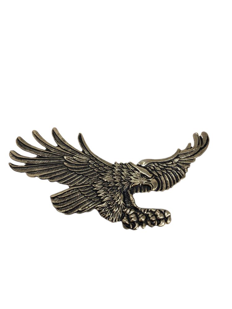 Highway Hawk Emblem "Adler" in gold 15cm breit zum Aufkleben