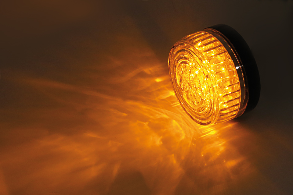 HIGHSIDER LED-Blinker Einheit COLORADO zum Einbau, ohne Metallgehäuse, Paar, E-geprüft.