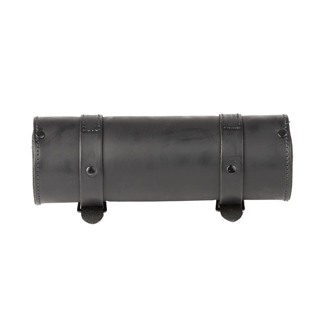 Ledrie Motorrad Werkzeugtasche aus Leder schwarz mit Schnallen B = 29cm T = 10,5cm H = 10,5cm 1 Liter (1 Stück)