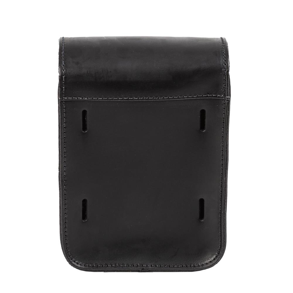 Ledrie Sissybar Tasche aus Leder schwarz mit Schnalle B = 17cm T = 10cm H = 22cm 3,5 Liter (1 Stück)